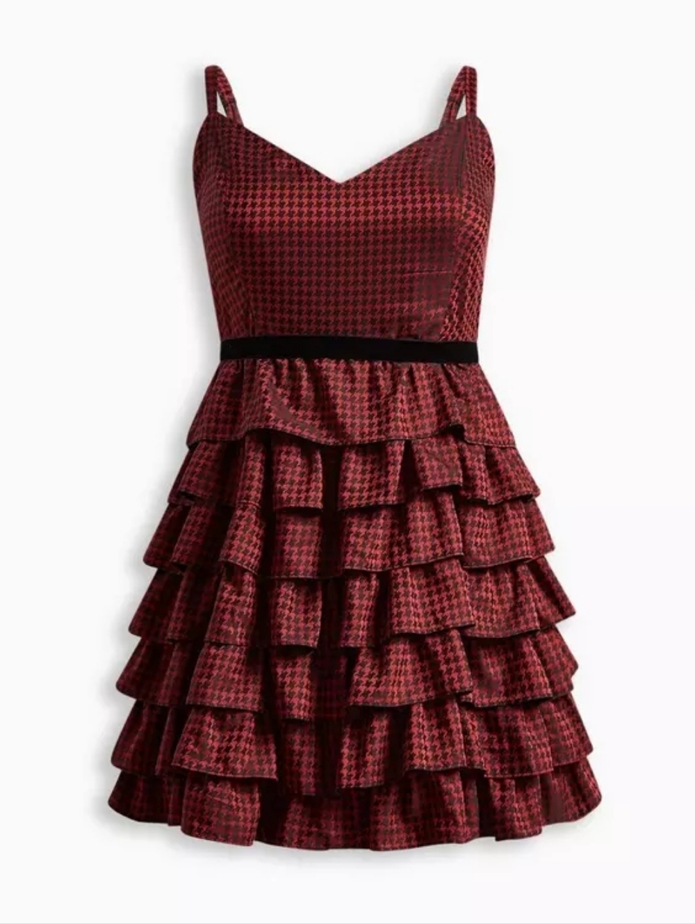 Betsey Johnson Tiered Ruffle Dress